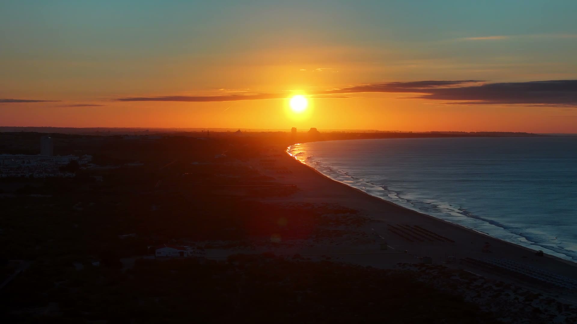O pôr do sol na Manta Rota